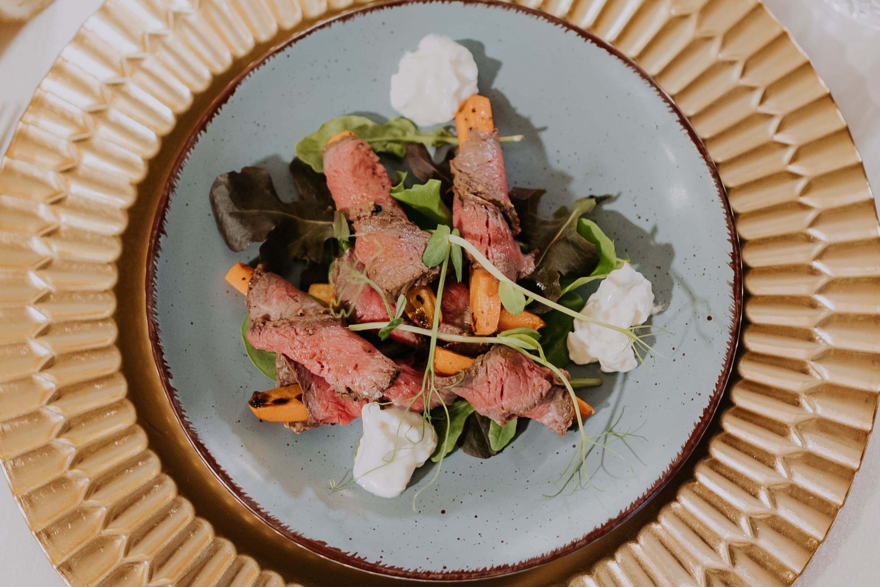 Photo of a la carte meal