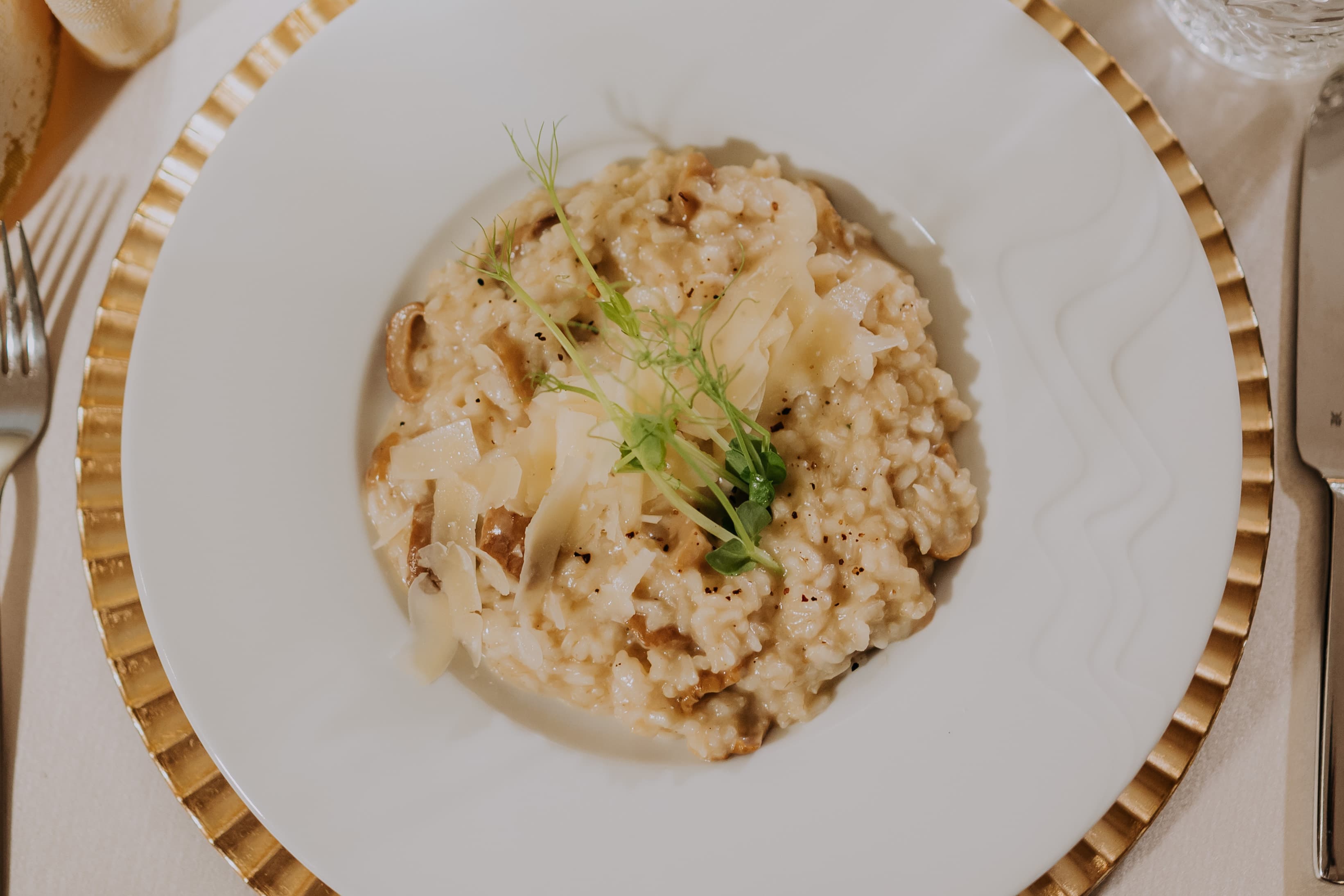 Photo of a la carte meal