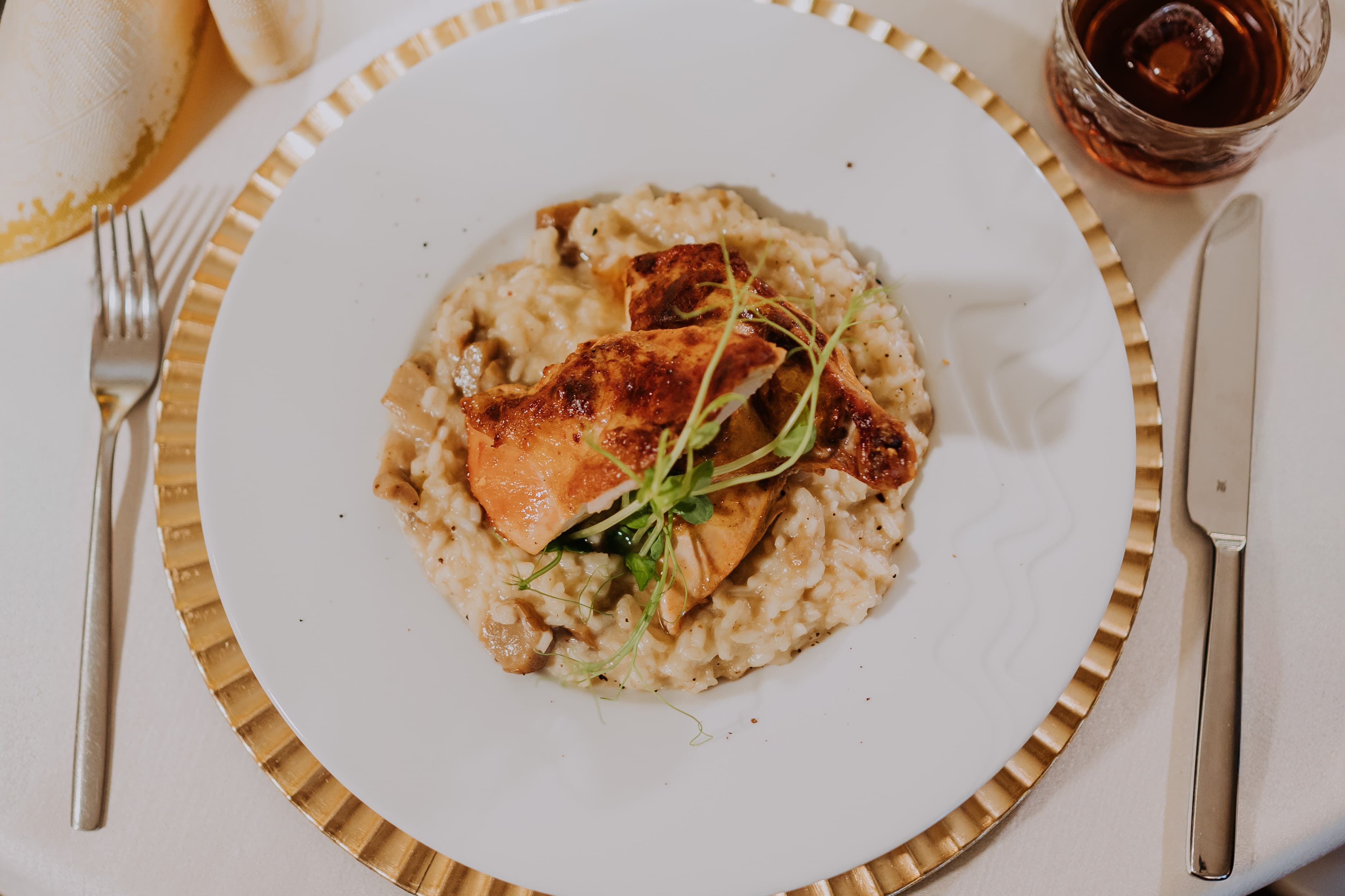 Photo of a la carte meal