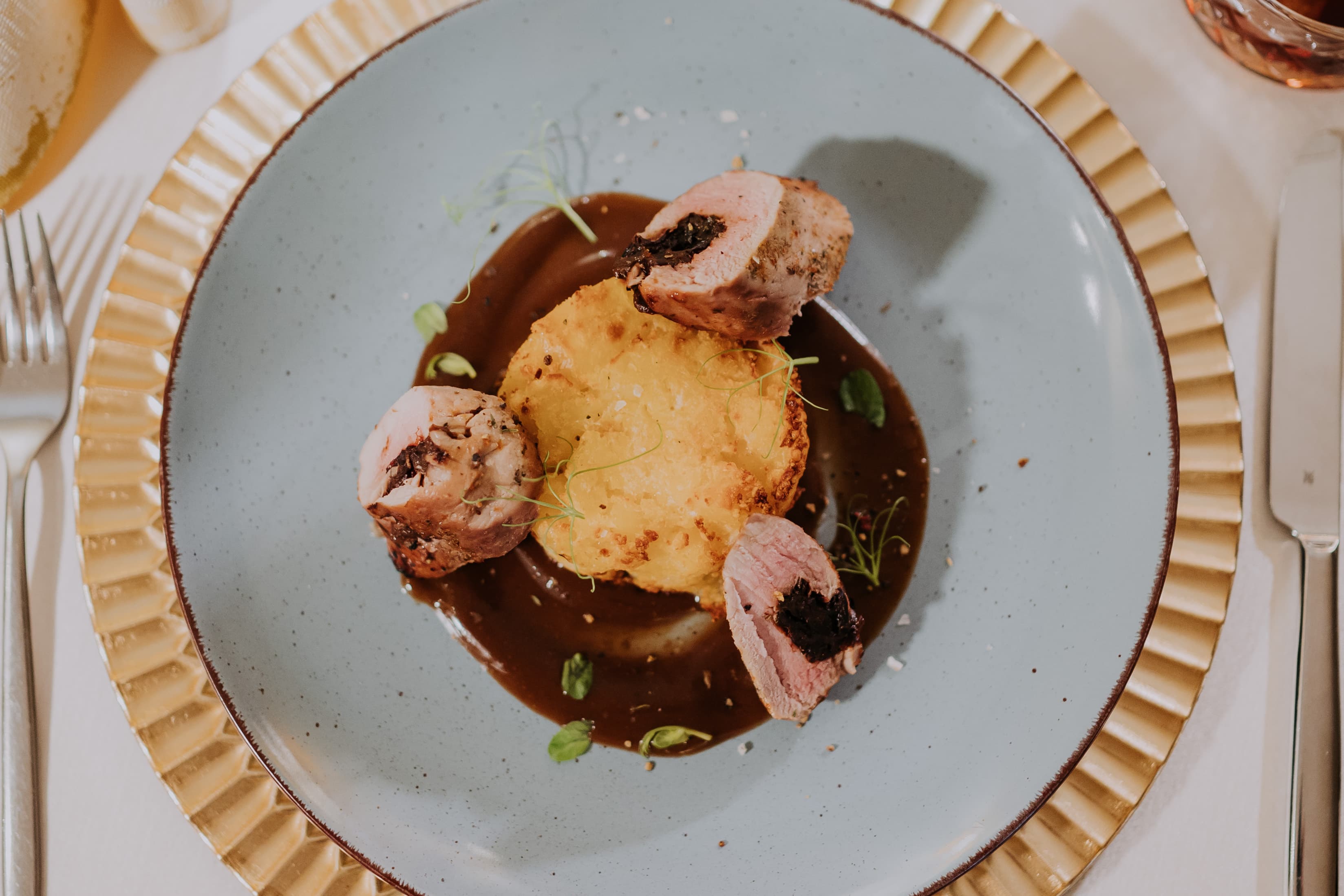 Photo of a la carte meal