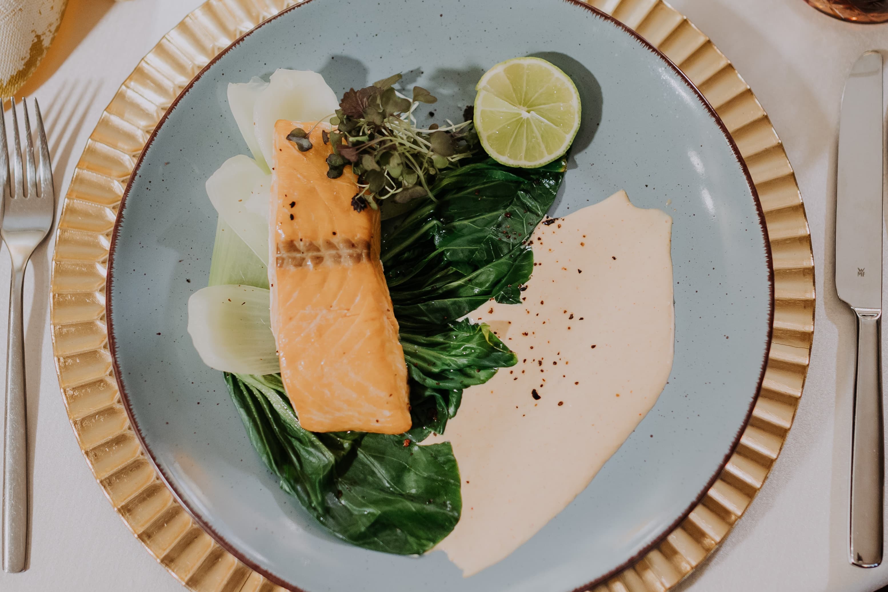 Photo of a la carte meal